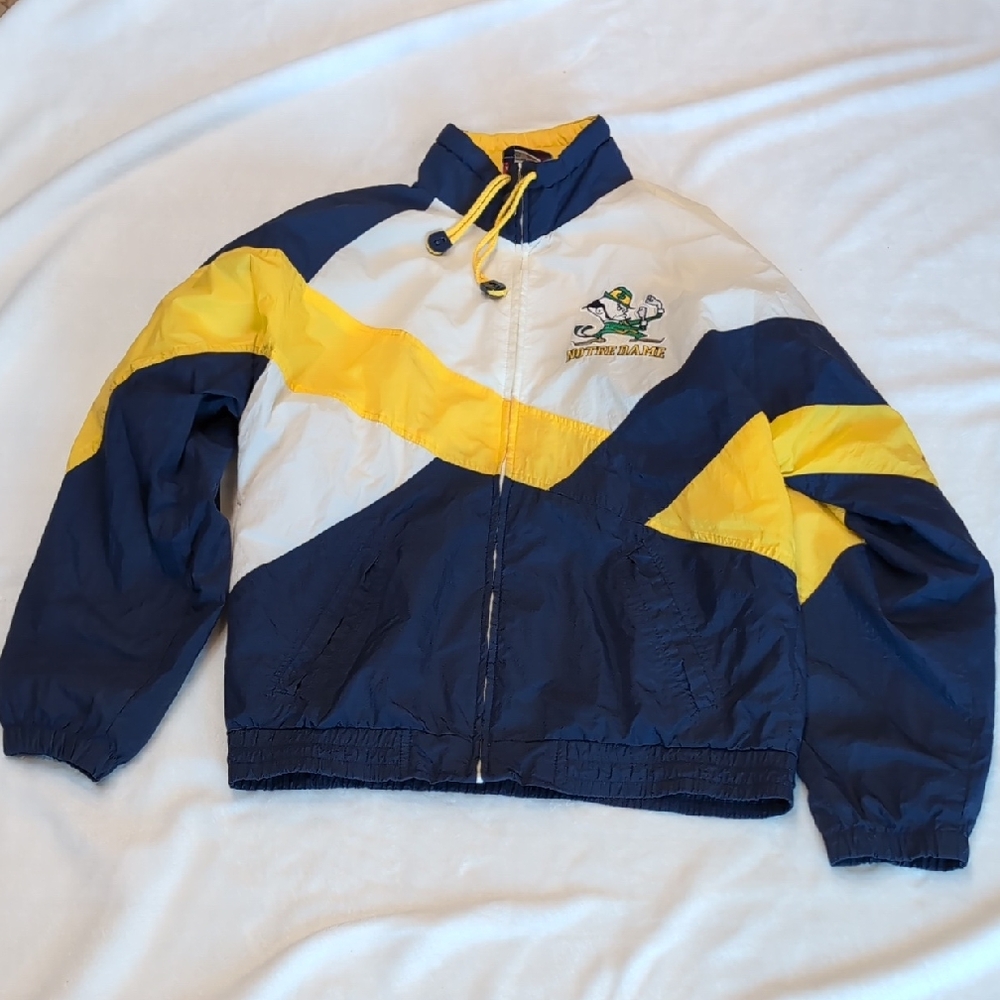 Notre Dame Fighting Irish Jacket Vintage 90's Apex One